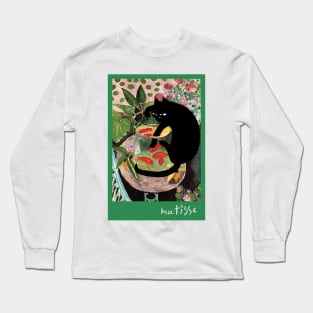 matisse&#39;s goldfish and a cat Long Sleeve T-Shirt